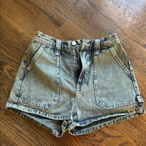 Denim High-Waisted Women Shorts